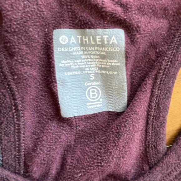 BUNDLE Athleta Fastest Track S Racerback Running Tank Tops - Picture 4 of 7